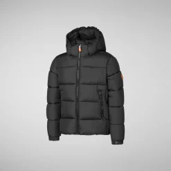 Boys' animal free Puffer jacket Foster in black