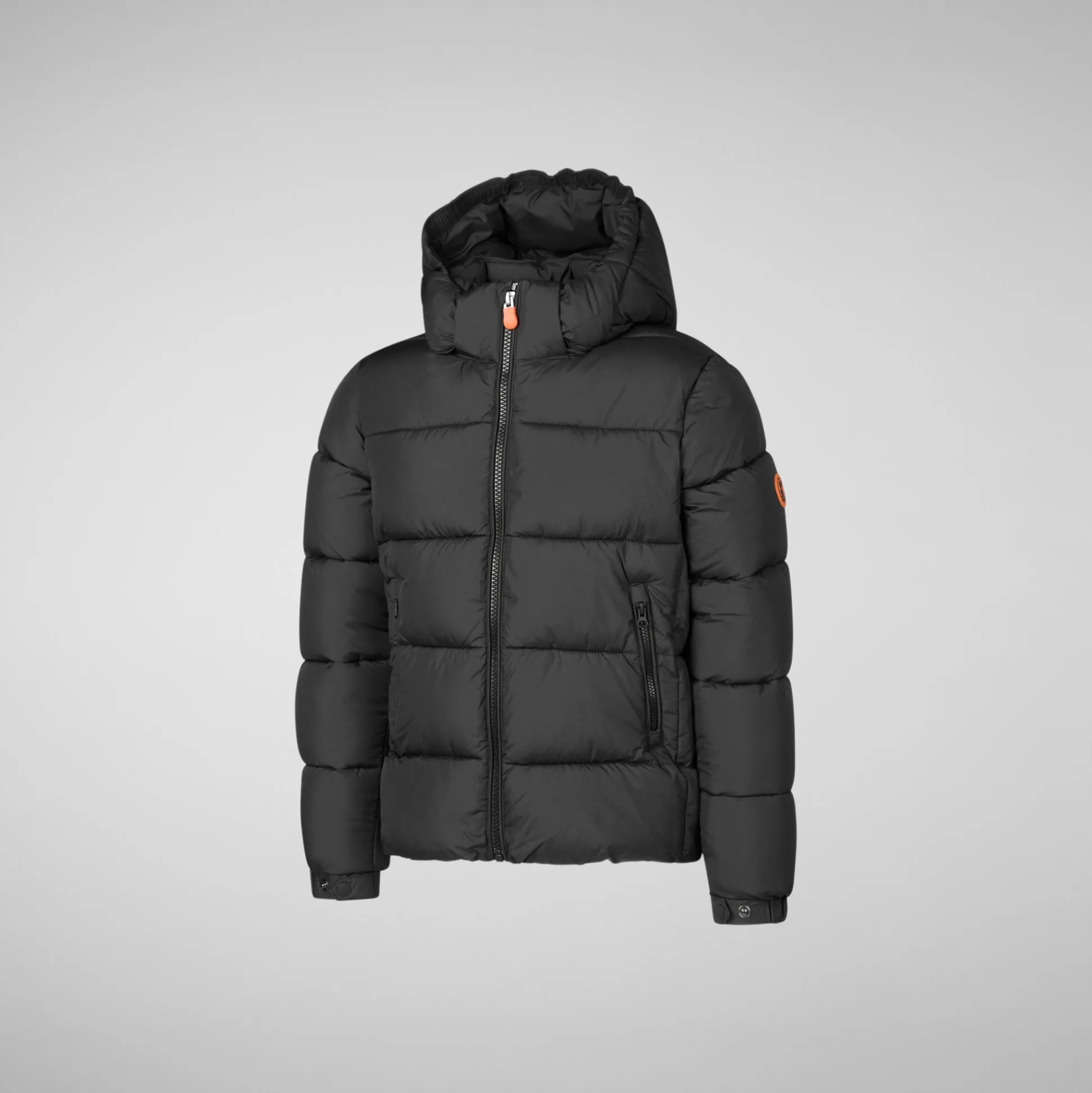 Boys' animal free Puffer jacket Foster in black