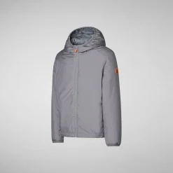 Boys' jacket Gareth in mid grey