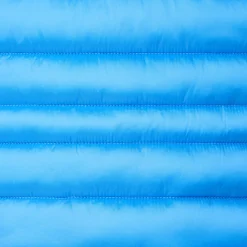 Girls' animal free Puffer jacket Maggy in cerulean blue