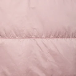 Girls' animal free Puffer jacket Flora in blush pink