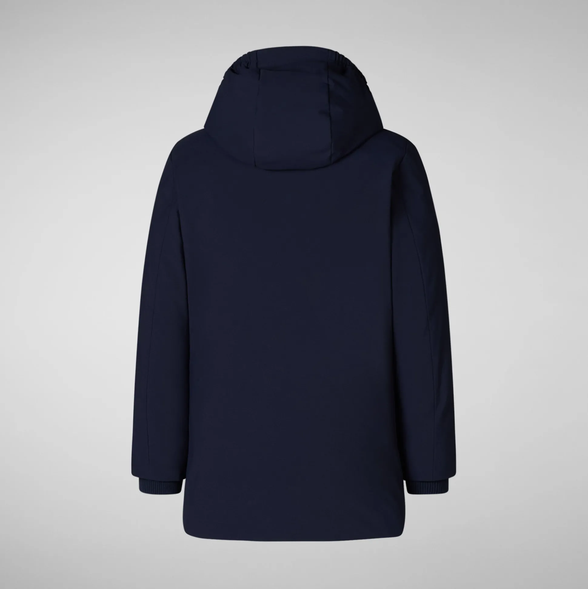 Girls' hooded parka Ally in Navy Blue
