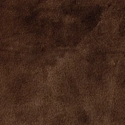 Girls' hooded reversible jacket Chloe in teddy brown