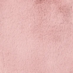 Girls' hooded reversible jacket Chloe in blush pink