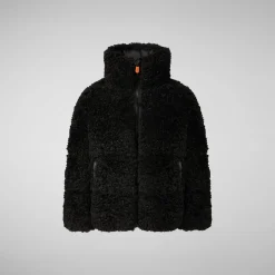 Girls' jacket Thisbe in black