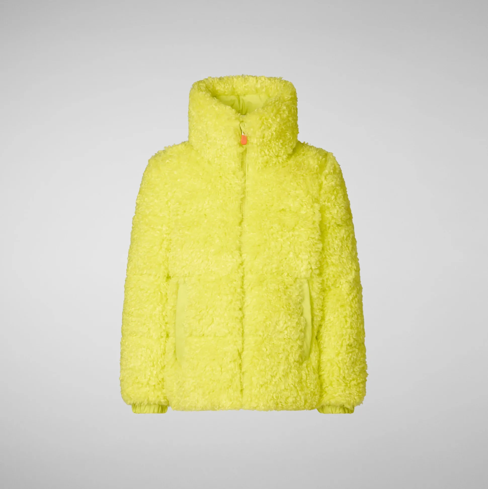 Girls' jacket Thisbe in lichen green