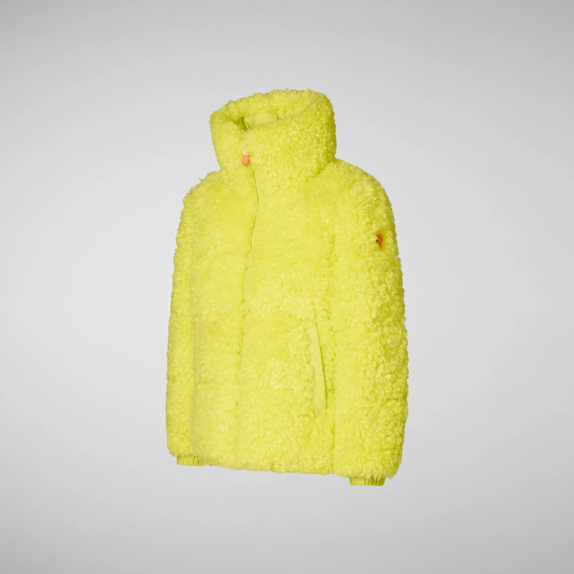 Girls' jacket Thisbe in lichen green