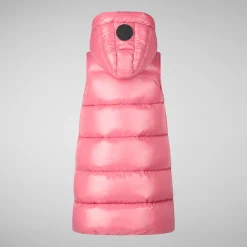 Girls' vest uma in bloom pink