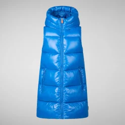 Girls' vest uma in blue berry