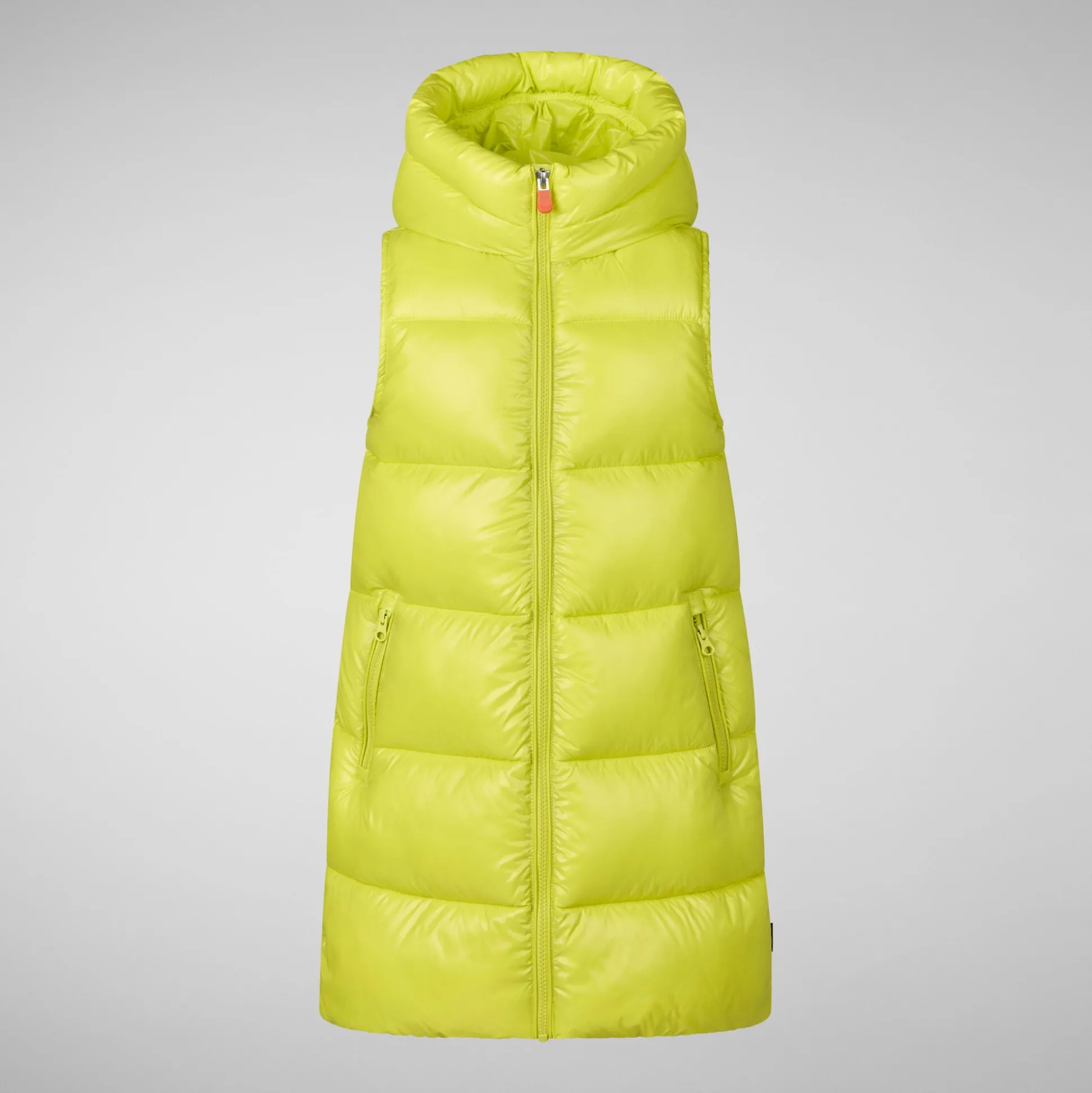 Girls' vest uma in lichen green