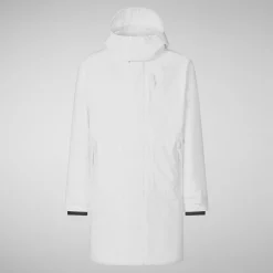 Man's Coat Deacon in white