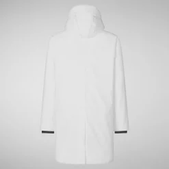 Man's Coat Deacon in white