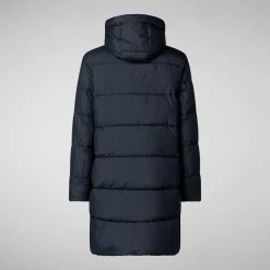 Men's  animal free puffer jacket Damon in blue black