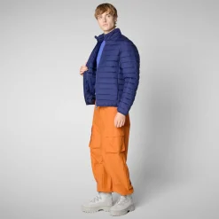 Men's  Animal free Puffer Jacket Erion in Eclipse Blue