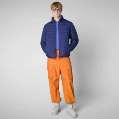 Men's  Animal free Puffer Jacket Erion in Eclipse Blue