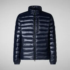 Men's  animal free Puffer jacket Holden in blue black