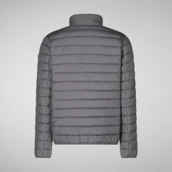 Men's  Animal free Puffer Jacket Erion in Mid Grey