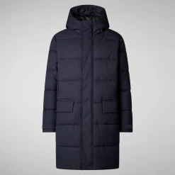 Men's ANIMAL Free puffer jacket Cosmo in blue black