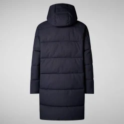 Men's ANIMAL Free puffer jacket Cosmo in blue black