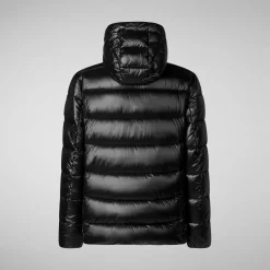 Men's  animal free Puffer jacket maxime in black