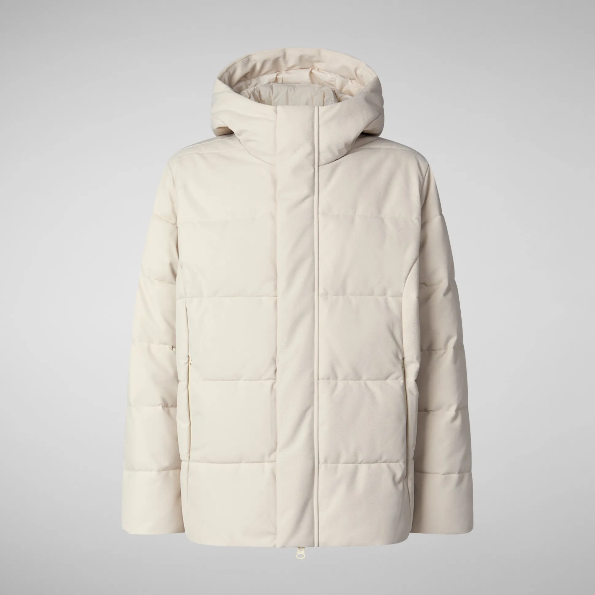 Men's animal free Puffer jacket Finnian in shore beige