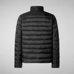 Men's  animal free Puffer jacket idris in black