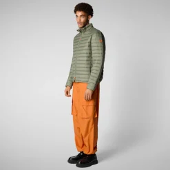 Men's  Animal free Puffer Jacket Alexander in Swamp Green