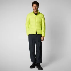 Men's  Animal free Puffer Jacket Alexander in Lichen Green