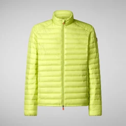Men's  Animal free Puffer Jacket Alexander in Lichen Green