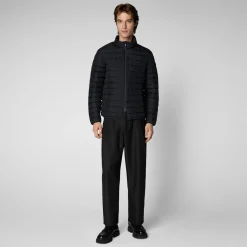 Men's Animal free Puffer Jacket Erion in Blue Black