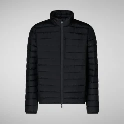 Men's Animal free Puffer Jacket Erion in Blue Black