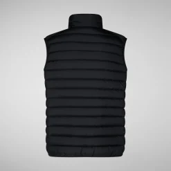 Men's Animal free Puffer Vest Rhus in Blue Black