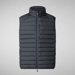 Men's  Animal free Puffer Vest Rhus in  Black