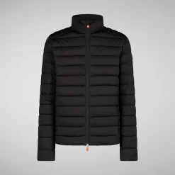 Men's Ari Stretch Animal free Puffer Jacket in Black