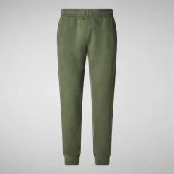 Men's  basic jogger Favolus in moss green
