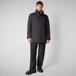 Men's  coat Ambrose in BLUE BLACK