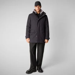 Men's  coat Ambrose in BLUE BLACK