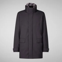 Men's  coat Ambrose in BLUE BLACK