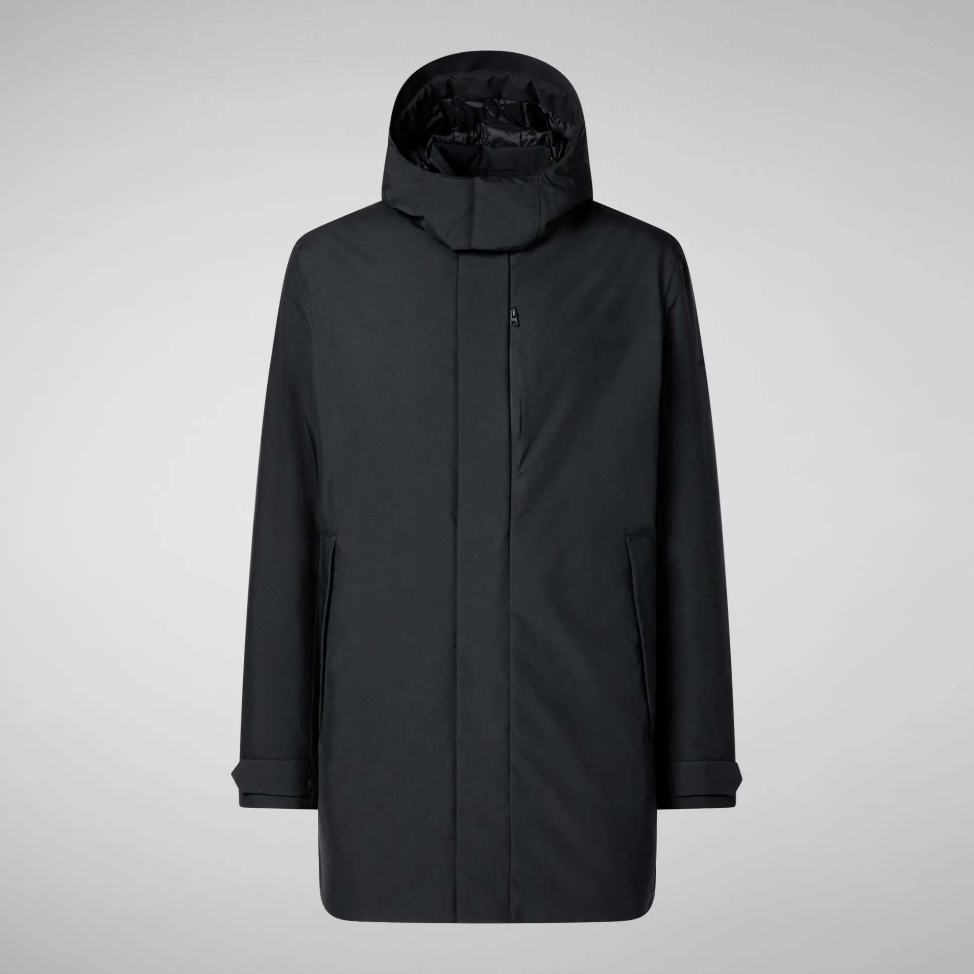 Men's coat Nestor in blue black