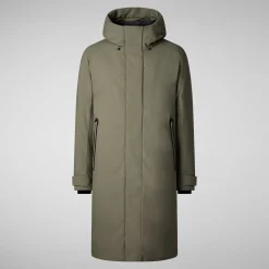 Men's coat Roderick in laurel green