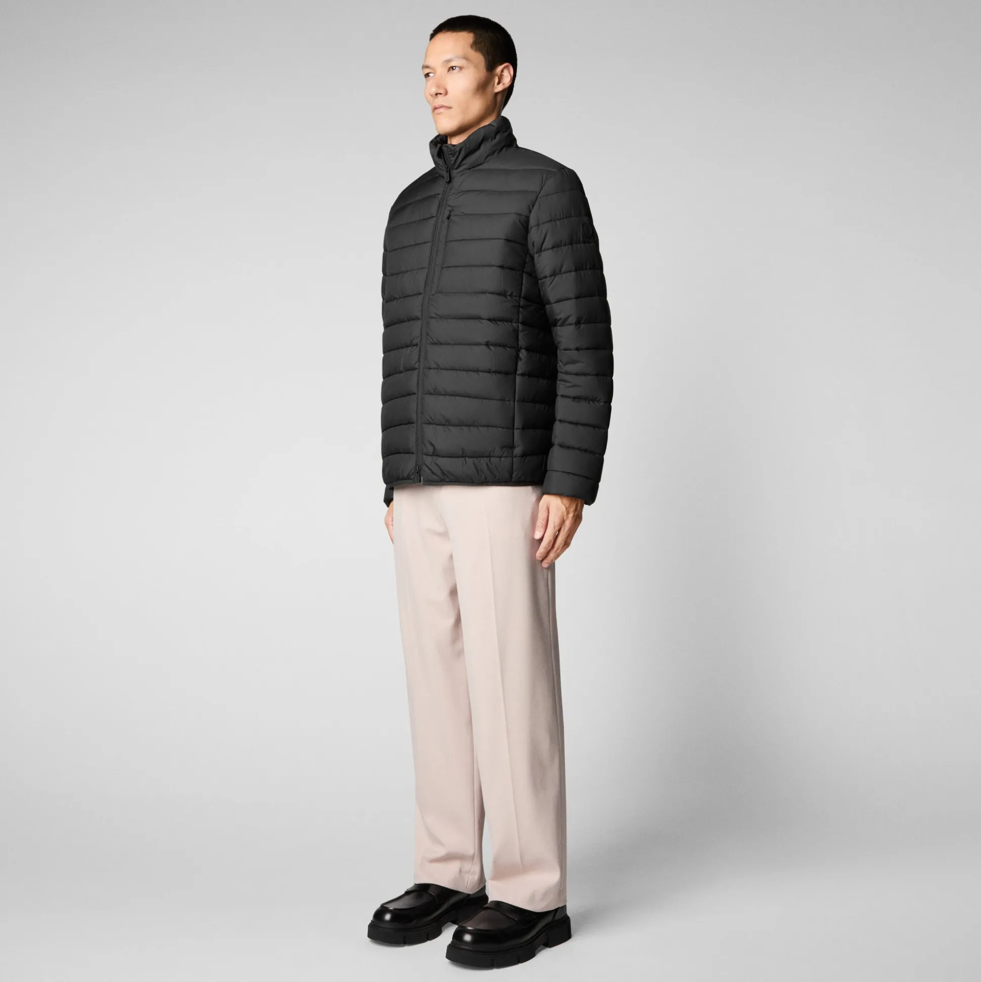 Men's Erion Puffer Jacket in Black