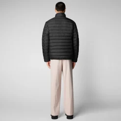 Men's Erion Puffer Jacket in Black