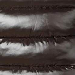 Men's Hooded Animal free Puffer Jacket Florian in Brown Black