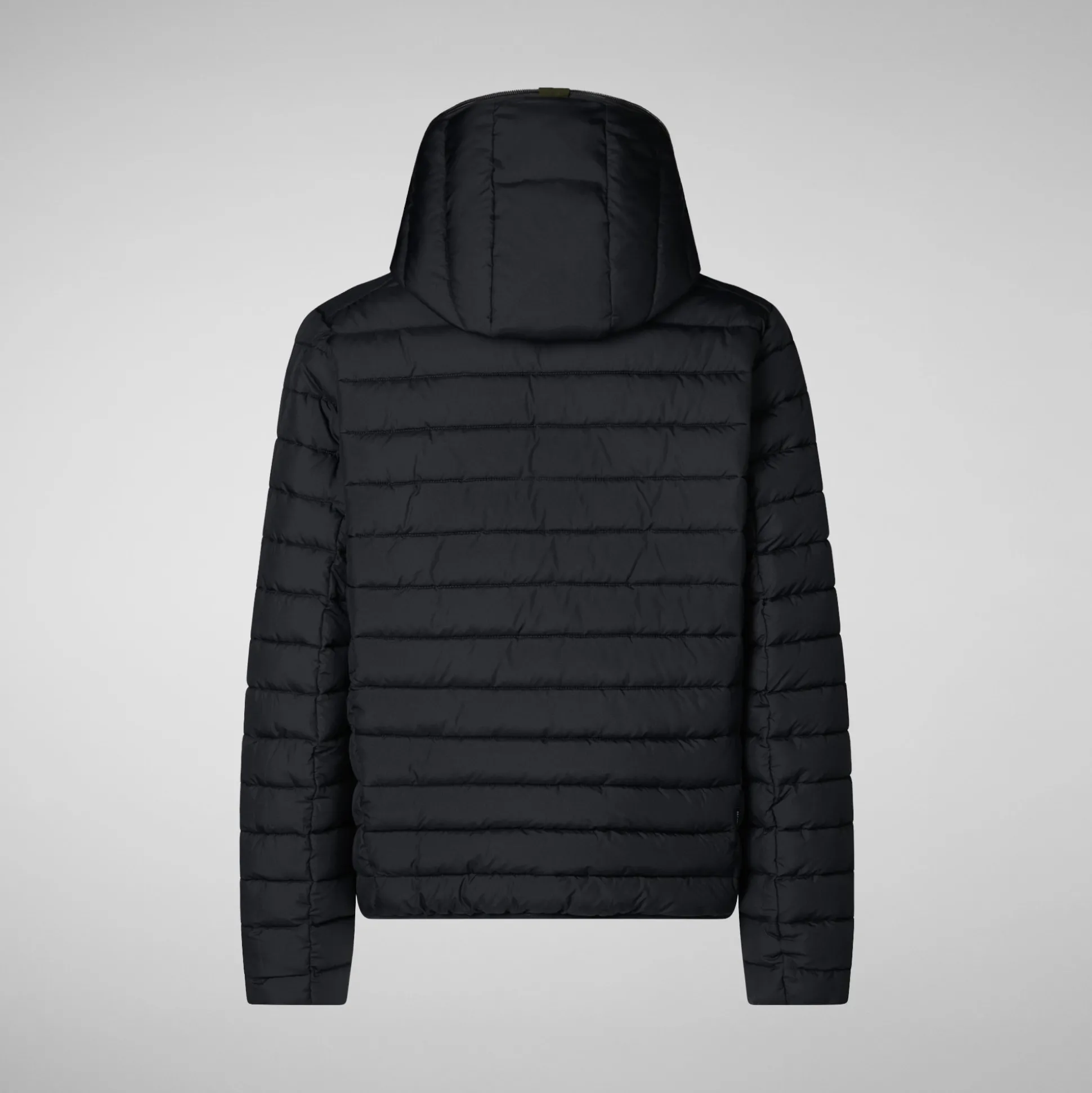 Men's Hooded Animal free Puffer Jacket Ezra in Land Green