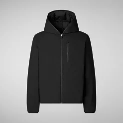 Men's  Hooded Jacket Ezra in Black