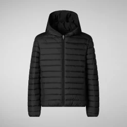 Men's  Hooded Jacket Ezra in Black