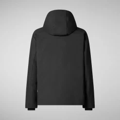 Men's  Hooded Jacket Obione in Black