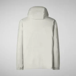 Men's hooded parka Hiram in rainy beige