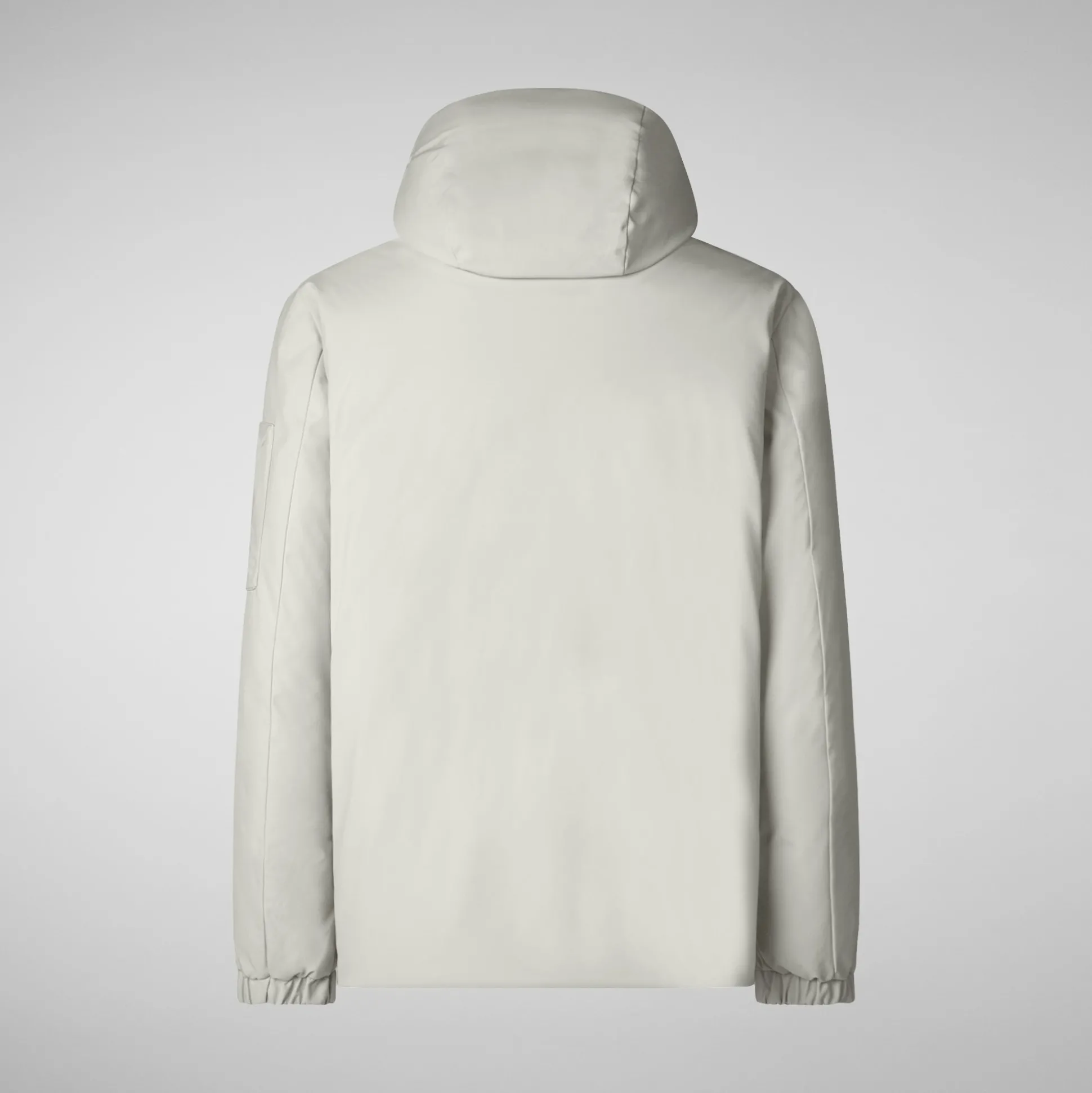 Men's hooded parka Hiram in rainy beige