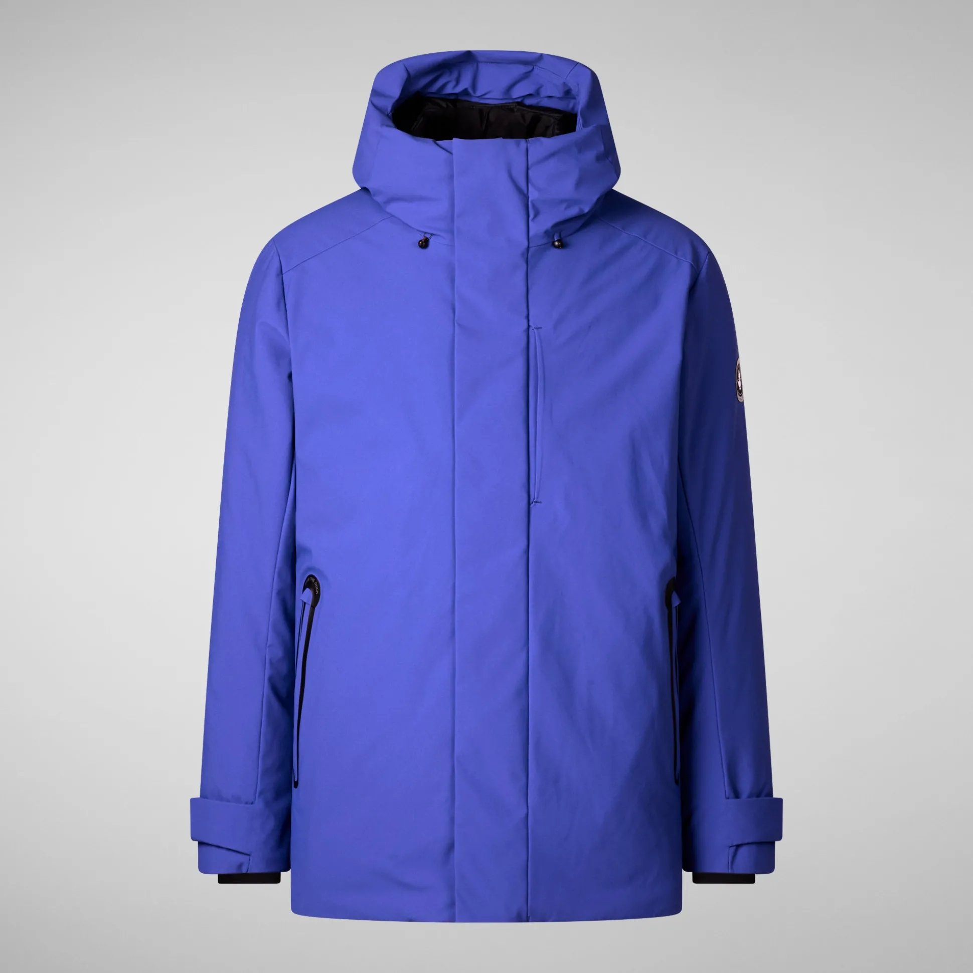 Men's hooded parka Wilder in GENTIAN BLUE